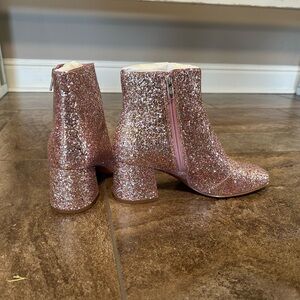 Sparkle ankle boots. (NIB)
